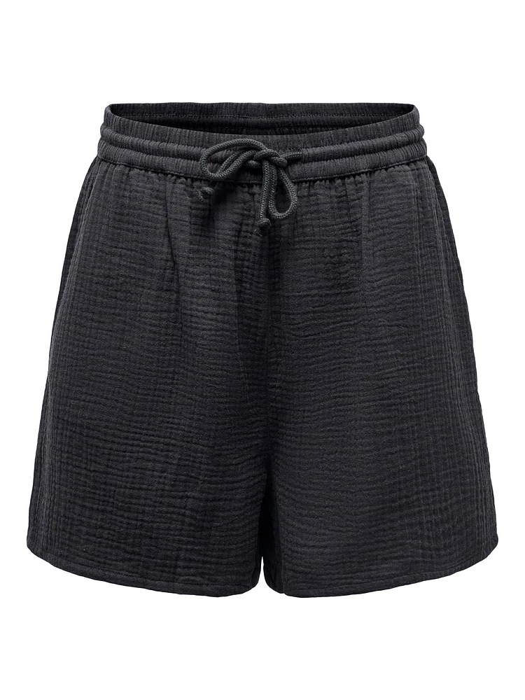 Thyra Cotton Gauze Shorts