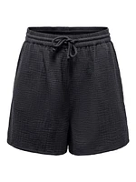 Thyra Cotton Gauze Shorts