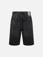 Carl Denim Shorts - Washed Black