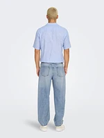 Fade Loose Twist Denim