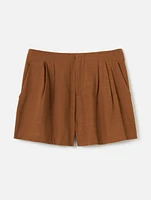 Aura Pleated Shorts