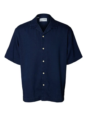 Boxy Denim Resort Shirt