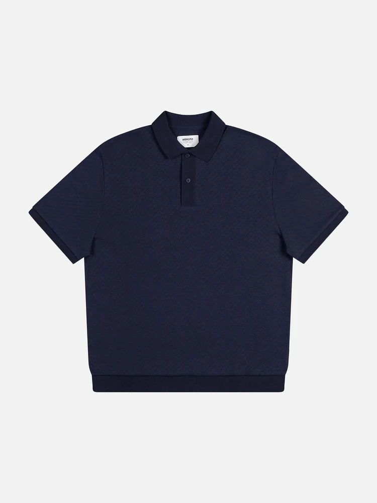 Gino Jacquard Knit Polo