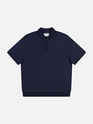 Gino Jacquard Knit Polo