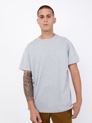 Classic Cotton Jersey Slit T-Shirt