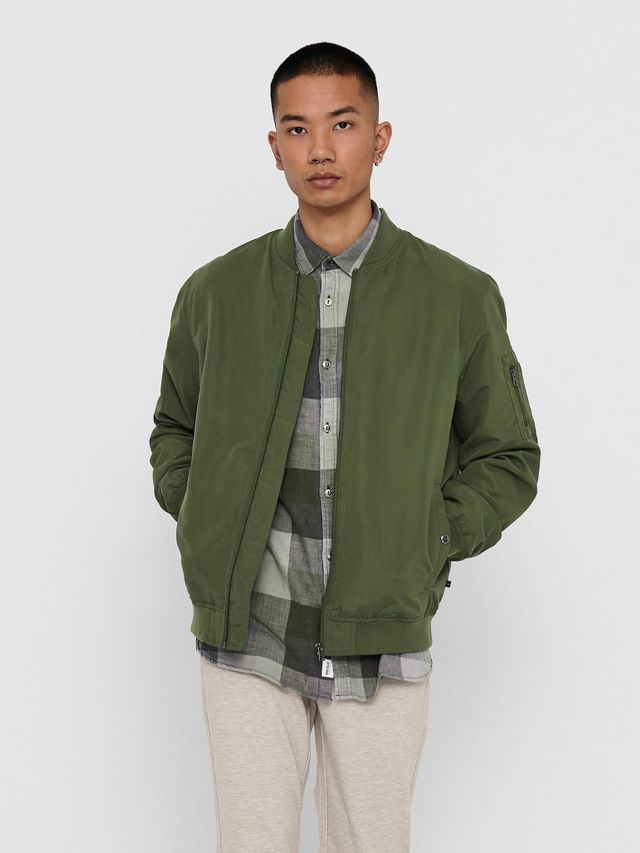woods men's worthington down bomber winter jacket