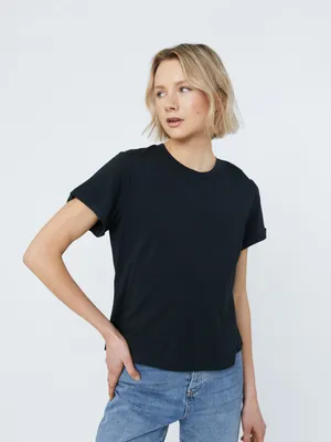 Modal Maple Relaxed Crew Tee