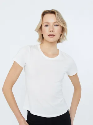 Modal Cori Baby Tee