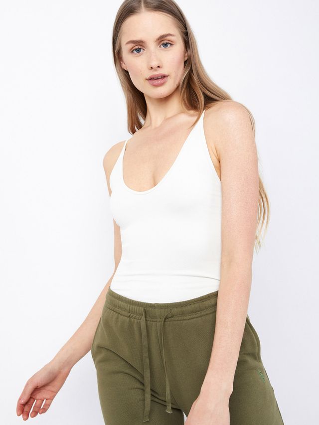 Bodycon Square-Neck Cami