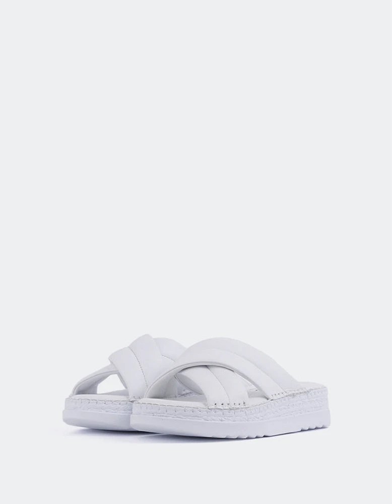 Cranwell White Leather