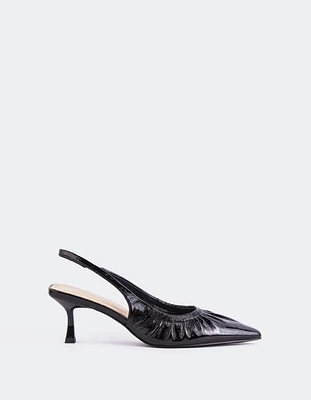 Delft Black Leather