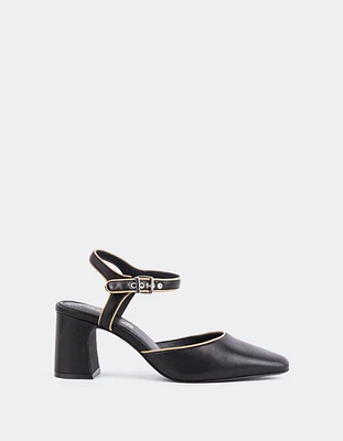 Gouda Black Leather