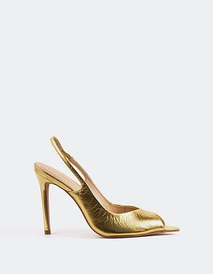 Twylla Gold Leather