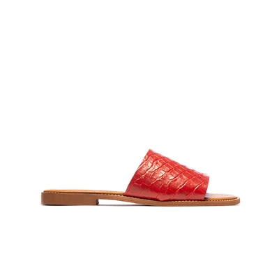 Rea Cherry Red Leather