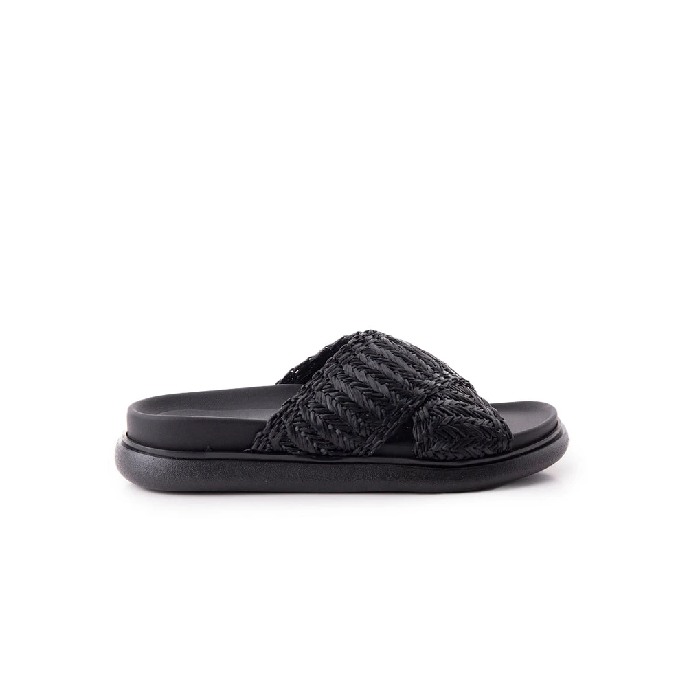 Tuva Black Raffia
