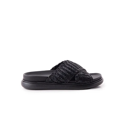 Tuva Black Raffia