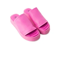 Dumpling Fuschia Leather