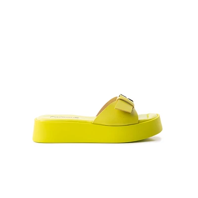 Sweets Yellow Leather