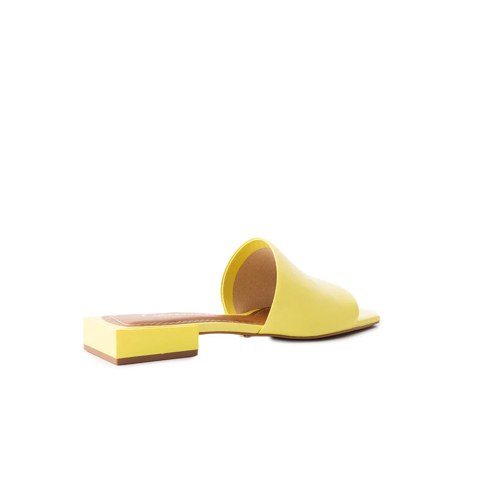 Bolivar Yellow Leather