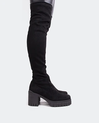 Orford Black Suede