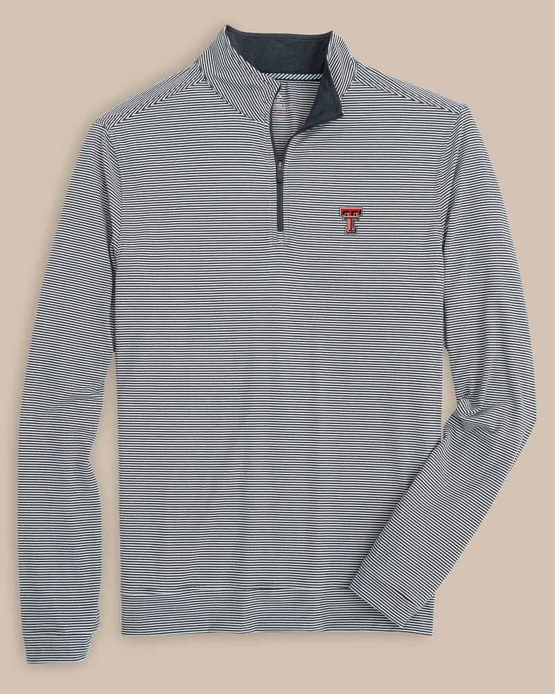 Texas Tech Red Raiders Cruiser Micro-Stripe Heather Quarter Zip