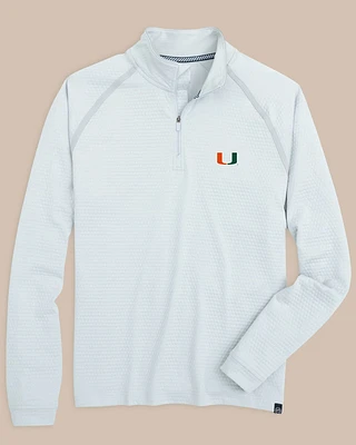 Miami Hurricanes Scuttle Heather Quarter Zip