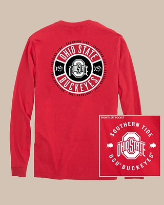 Ohio State Buckeyes Ring Badge T-Shirt