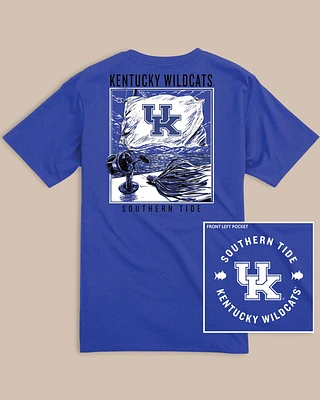 Kentucky Wildcats Fishing Flag T-Shirt