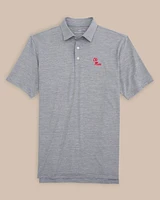 Ole Miss Stacked Driver Spacedye Polo Shirt