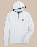 University of Louisiana-Lafayette Scuttle Heather Quarter Zip Hoodie