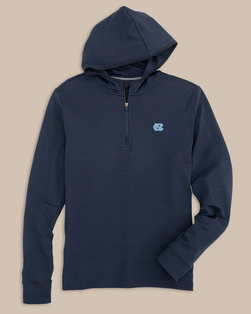 UNC Tar Heels Scuttle Heather Quarter Zip Hoodie