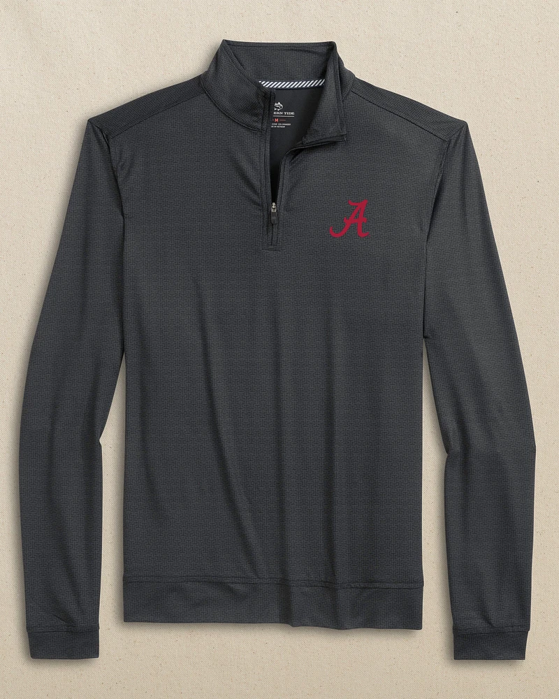 Alabama Crimson Tide Cruiser ST Geo Printed Quarter Zip