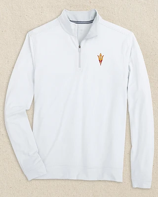 Arizona State Sun Devils Cruiser Micro-Stripe Heather Quarter Zip