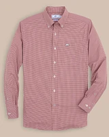 Arkansas Razorbacks Gingham Button Down Shirt