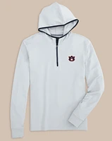 Auburn Tigers Scuttle Heather Quarter Zip Hoodie