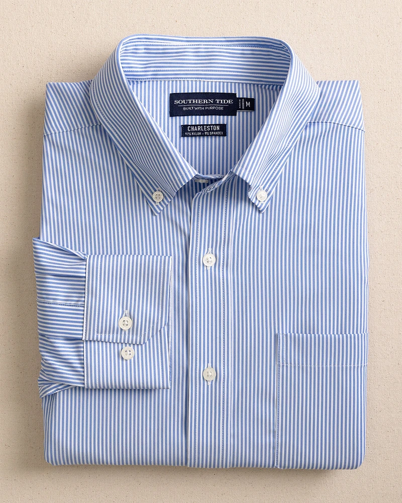 Bengal Stripe brrr°® Intercoastal Sport Shirt