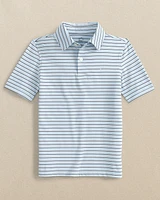 Boys Driver Oyster Creek Stripe Polo