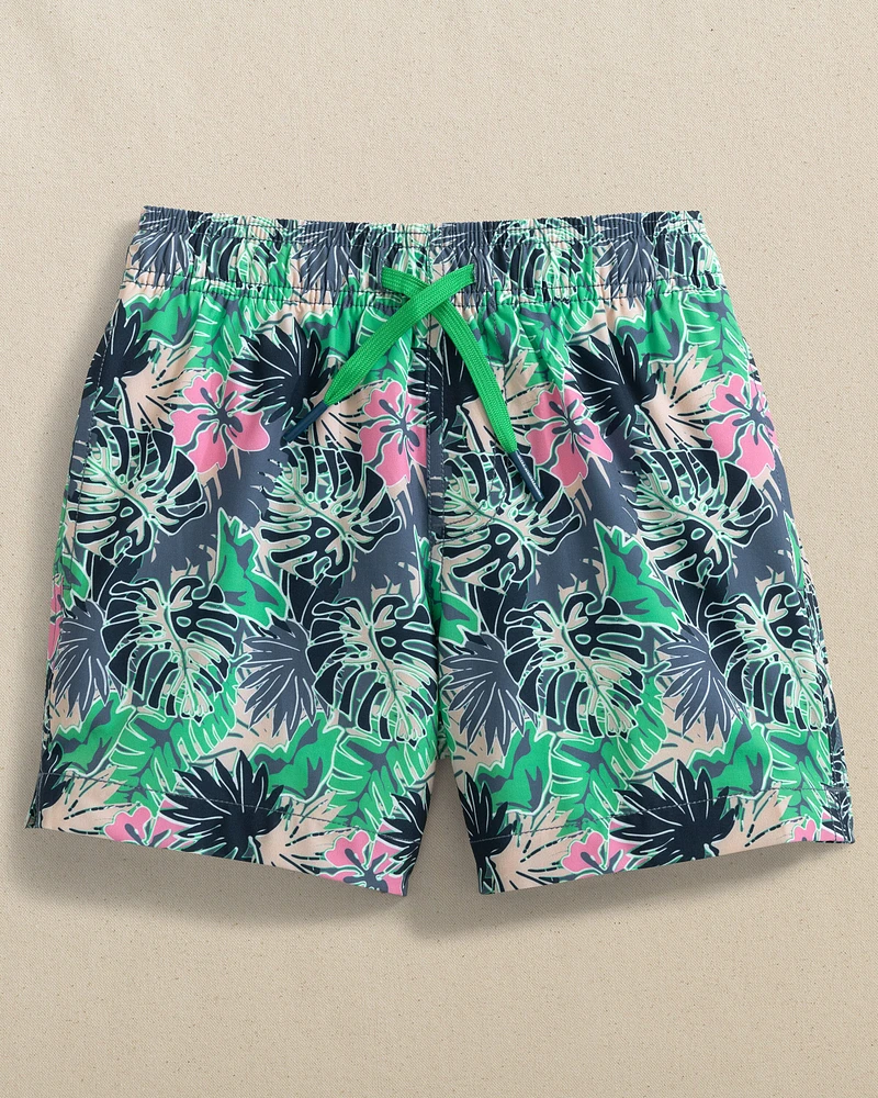 Boys Grand Palms Swim Trunk