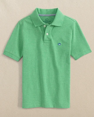 Boys Heather Skipjack Polo