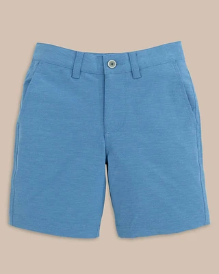 Boys Heathered T3 Gulf Short