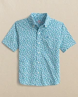 Boys Intercoastal Fintastic Short Sleeve Sport Shirt
