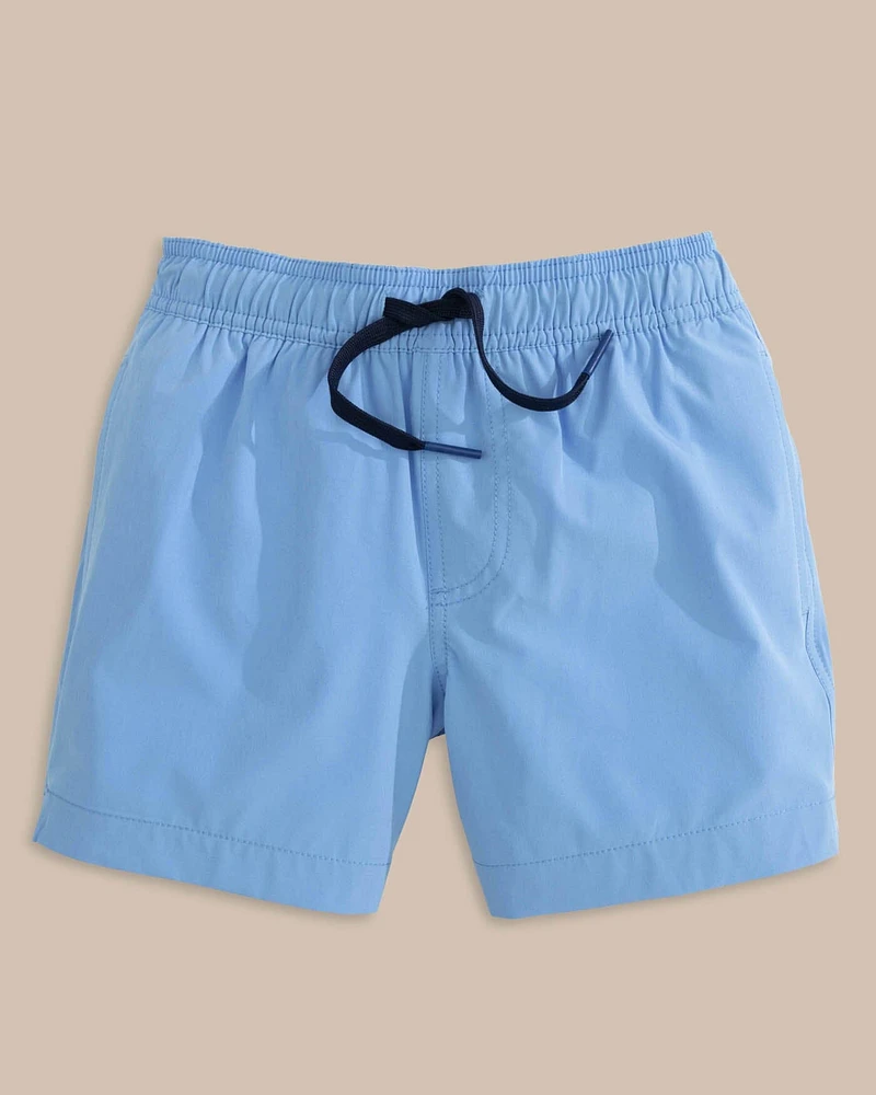 Boys Solid Swim Trunk 2.0