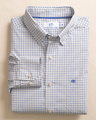 Charleston Balfour Plaid Long Sleeve Sport Shirt