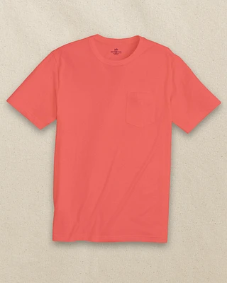 Classic Short Sleeve Pocket T-Shirt - Light Coral