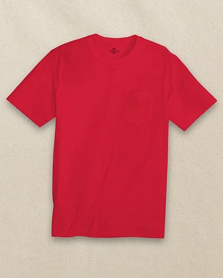 Classic Short Sleeve Pocket T-Shirt - Varsity Red