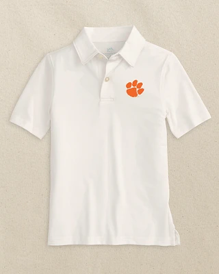 Clemson Tigers Boys Driver Performance Polo Shirt
