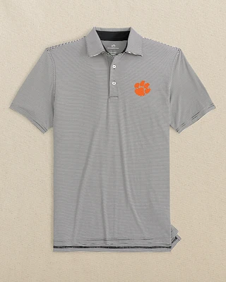 Clemson Tigers brrr°®-eeze Meadowbrook Stripe Polo