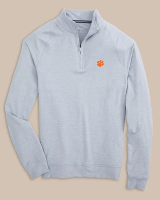 Clemson Tigers Cruiser Heather Quarter Zip Pullover