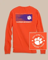 Clemson Tigers Gameday Hexagon Gradient T-Shirt