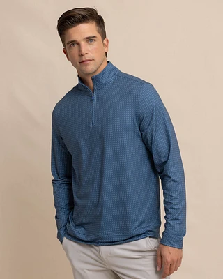 Clubbin' It Print Cruiser Quarter Zip